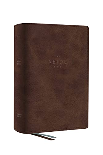 Imagen de archivo de NET, Abide Bible, Leathersoft, Brown, Comfort Print: Holy Bible a la venta por BooksRun
