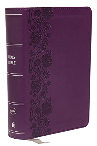 Beispielbild fr NKJV, End-of-Verse Reference Bible, Compact, Leathersoft, Black, Red Letter, Comfort Print: Holy Bible, New King James Version zum Verkauf von Monster Bookshop