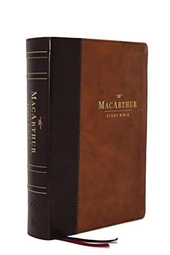 Beispielbild fr The ESV, MacArthur Study Bible, 2nd Edition, Leathersoft, Brown, Thumb Indexed: Unleashing God's Truth One Verse at a Time zum Verkauf von Lakeside Books