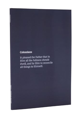 Beispielbild fr NKJV Bible Journal - Colossians, Paperback, Comfort Print: Holy Bible, New King James Version zum Verkauf von ZBK Books