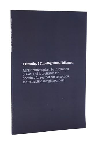 Stock image for NKJV Bible Journal - 1-2 Timothy, Titus, Philemon, Paperback, Comfort Print: Holy Bible, New King James Version for sale by West.Street.Books