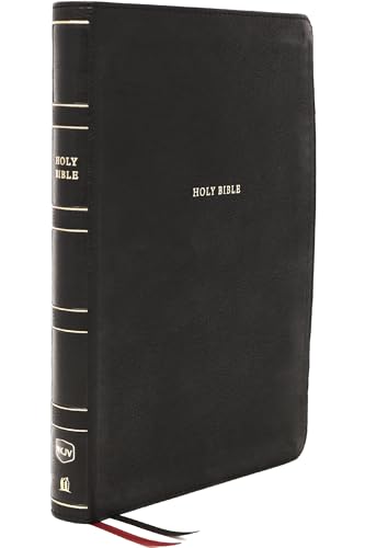 Stock image for NKJV Holy Bible, Super Giant Print Reference Bible, Black Leathersoft, Thumb Indexed, 43,000 Cross references, Red Letter, Comfort Print: New King James Version for sale by GF Books, Inc.