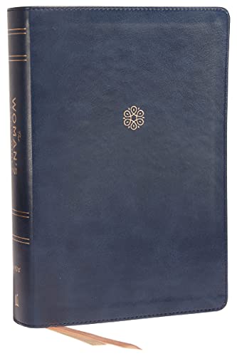 Stock image for NIV, The Woman's Study Bible, Leathersoft, Blue, Full-Color, Red Letter: Receiving God's Truth for Balance, Hope, and Transformation for sale by Lakeside Books