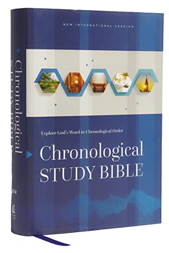 Beispielbild fr NIV, Chronological Study Bible, Hardcover, Comfort Print: Holy Bible, New International Version zum Verkauf von Reliant Bookstore