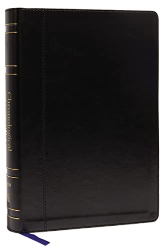 Beispielbild fr NIV CHRONOLOGICAL STUDY BIBLE LEATHERSOFT BLACK Format: Slides zum Verkauf von INDOO