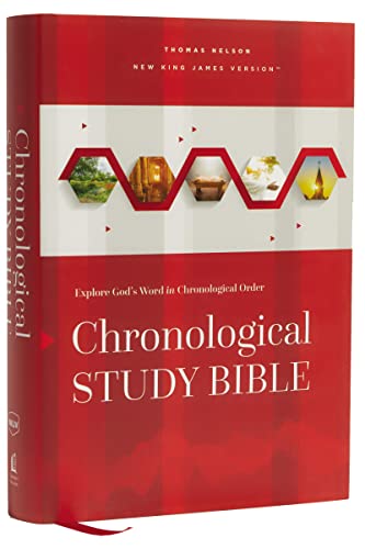 Beispielbild fr NKJV, Chronological Study Bible, Hardcover, Comfort Print: Holy Bible, New King James Version zum Verkauf von GF Books, Inc.