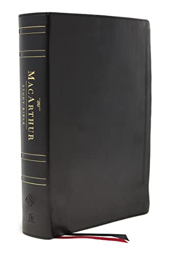 9780785247050: ESV, MacArthur Study Bible, 2nd Edition, Genuine leather, Black, Thumb Indexed: Unleashing God's Truth One Verse at a Time