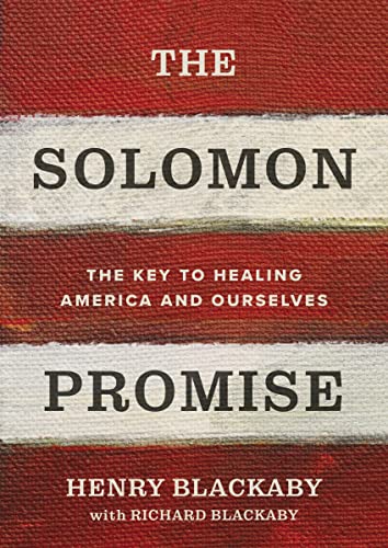 Beispielbild fr The Solomon Promise : The Key to Healing America and Ourselves zum Verkauf von Better World Books