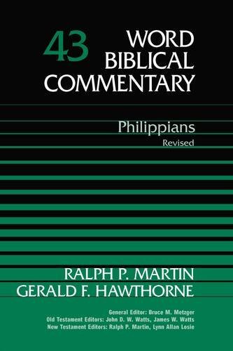 Beispielbild fr Philippians, Revised Edition (Word Biblical Commentary, Vol. 43) zum Verkauf von GF Books, Inc.