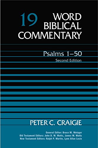 Word Biblical Commentary: Psalms 1-50 (9780785250135) by Craigie, Peter C.; Tate, Marvin