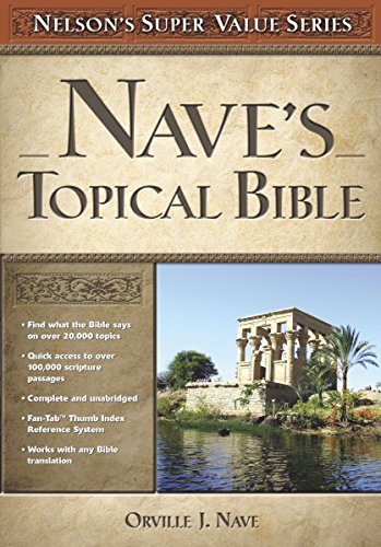 Beispielbild fr Nave's Topical Bible (Super Value Series) zum Verkauf von Half Price Books Inc.