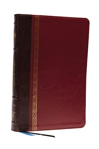 Beispielbild fr NRSVCE, Great Quotes Catholic Bible, Leathersoft, Burgundy, Comfort Print: Holy Bible zum Verkauf von HPB Inc.