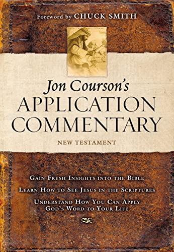 Beispielbild fr Jon Coursons Application Commentary: New Testament zum Verkauf von Goodwill Books