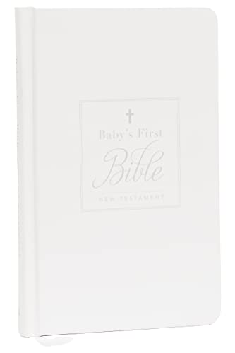 Stock image for KJV, Babys First New Testament, Hardcover, White, Red Letter, Comfort Print: Holy Bible, King James Version for sale by KuleliBooks