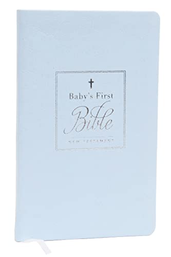 Stock image for KJV, Baby's First New Testament, Leathersoft, Blue, Red Letter, Comfort Print: Holy Bible, King James Version for sale by Gulf Coast Books