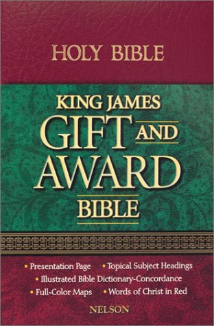 Imagen de archivo de Gift and Award Bible-KJV a la venta por ThriftBooks-Dallas