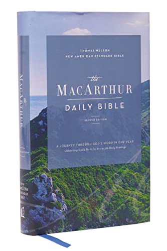 9780785257639: NASB, MacArthur Daily Bible, 2nd Edition, Hardcover, Comfort Print