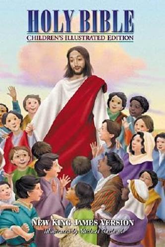 9780785257813: Holy Bible, Children's Illustrated Edition Beautiful Art To Draw Kids Into The Scriptures