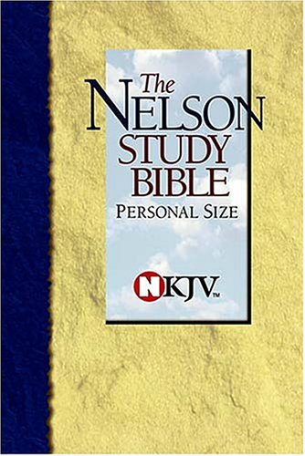 Beispielbild fr Nelson Study Bible Personal Size Edition zum Verkauf von KuleliBooks