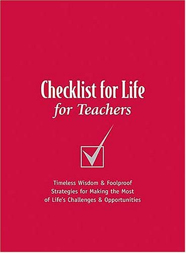 Checklist For Life For Teachers