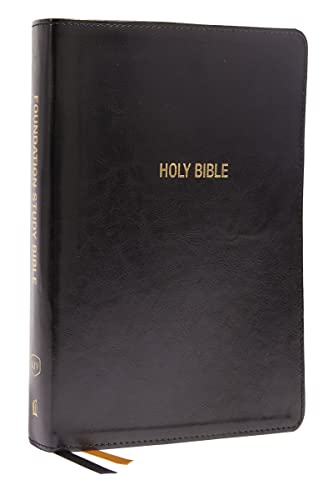 Stock image for KJV FOUNDATION STUDY BIBLE LARGE PRINT LEATHERS Format: Slides for sale by INDOO