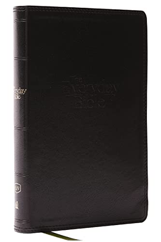 9780785261933: KJV, The Everyday Bible, Black Leathersoft, Red Letter, Comfort Print: 365 Daily Readings Through the Whole Bible