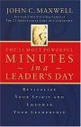 The 21 Most Powerful Minutes In A Leader's Day Revitalize Your Spirit And Empower Your Leadership (9780785267751) by Maxwell, John C.