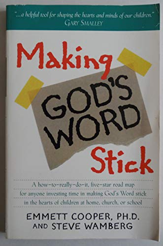 Imagen de archivo de Making God's Word Stick a la venta por Better World Books: West