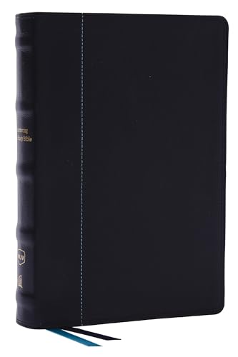 Stock image for Encountering God Study Bible: Insights from Blackaby Ministries on Living Our Faith (NKJV, Black Genuine Leather, Red Letter, Comfort Print, Thumb Indexed) [Leather Bound] Thomas Nelson; Blackaby, He for sale by Lakeside Books