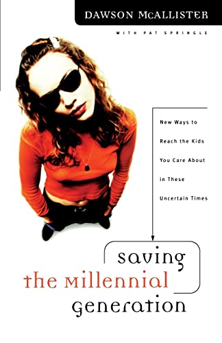 Stock image for Saving the Millennial Generation for sale by Better World Books: West
