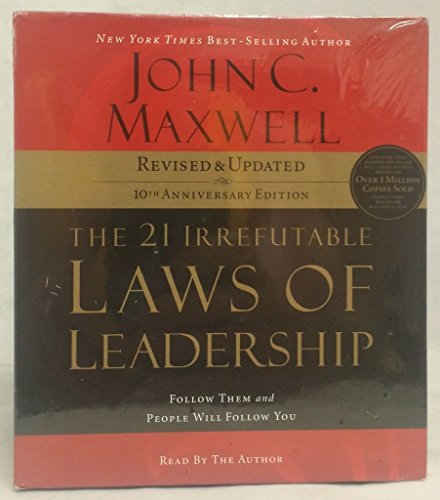 Beispielbild fr The 21 Irrefutable Laws of Leadership: Follow Them and People Will Follow You zum Verkauf von SecondSale