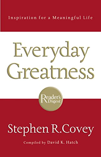 9780785289593: Everyday Greatness: Inspiration for a Meaningful Life