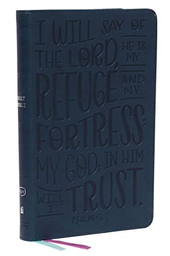 

KJV, Thinline Youth Edition Bible, Verse Art Cover Collection, Leathersoft, Teal, Red Letter, Comfort Print: Holy Bible, King James Version