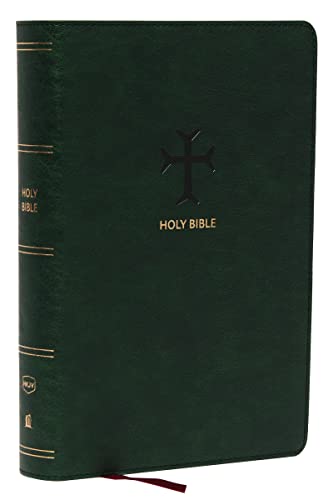 Beispielbild fr NKJV, End-of-Verse Reference Bible, Personal Size Large Print, Leathersoft, Green, Red Letter, Thumb Indexed, Comfort Print: Holy Bible, New King James Version zum Verkauf von Goodwill Books