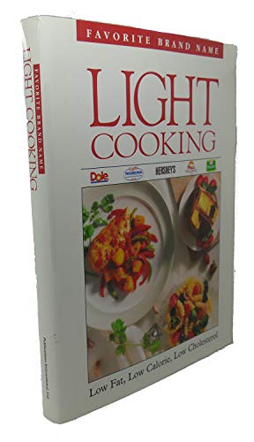 Beispielbild fr Favorite Brand Name Light Cooking zum Verkauf von SecondSale