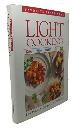 Stock image for Favorite Brand Name Light Cooking for sale by Better World Books