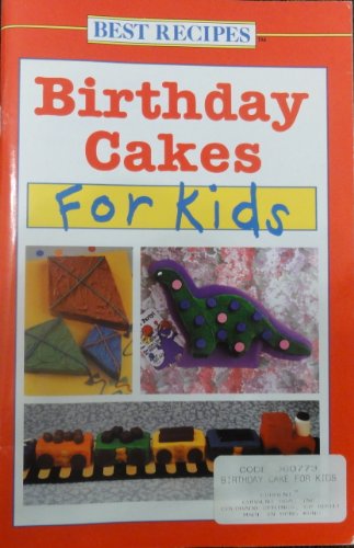 Beispielbild fr Birthday Cakes for Kids zum Verkauf von Wonder Book