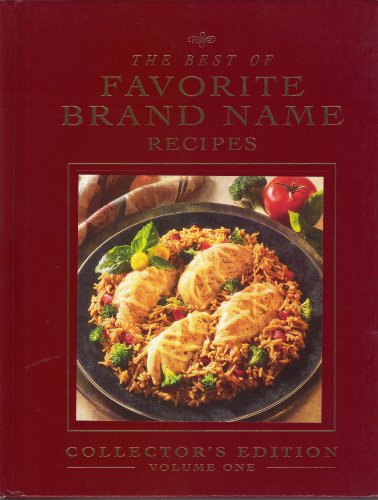Stock image for Best of Favorite Brand Name Recipes Volume 1 for sale by Better World Books