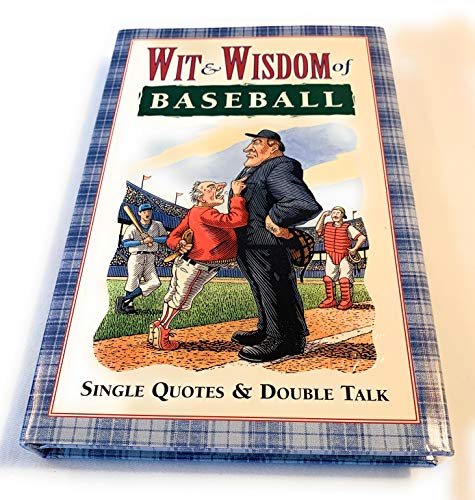 Stock image for Wit & wisdom of baseball for sale by SecondSale