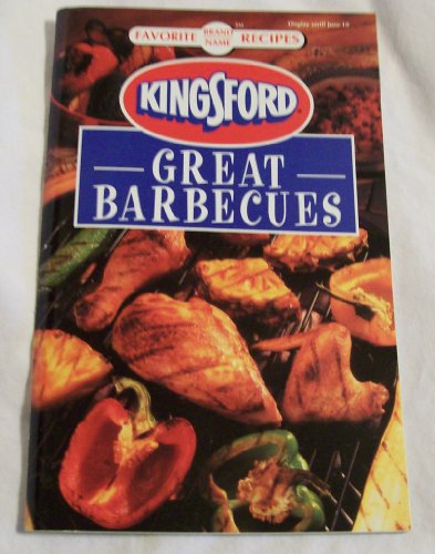 Stock image for Kingsford Great Barbecues for sale by SecondSale