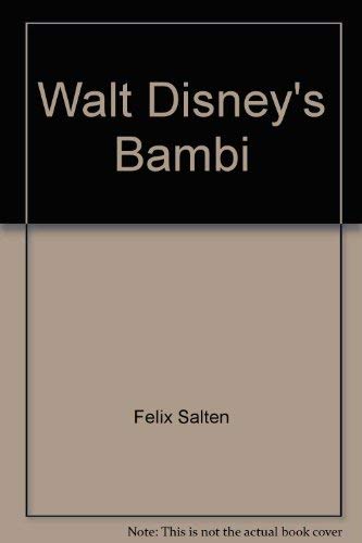 Stock image for Walt Disney's Bambi for sale by Wonder Book