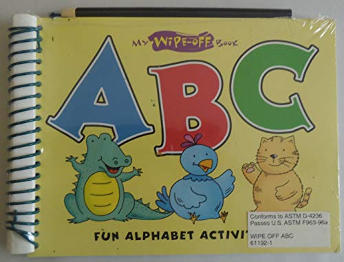 Stock image for ABC Fun Alphabet Activities Wipe-off Book for sale by Aaron Books