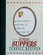 Sunday Suppers Classic Recipes (9780785351658) by Publications International