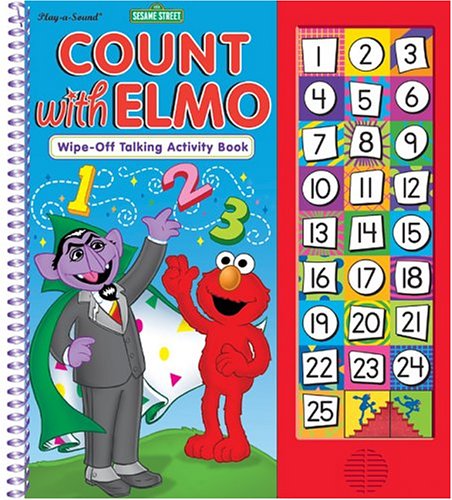 Imagen de archivo de Sesame Street: Count with Elmo (Wipe Off Sound Activity Book) a la venta por -OnTimeBooks-