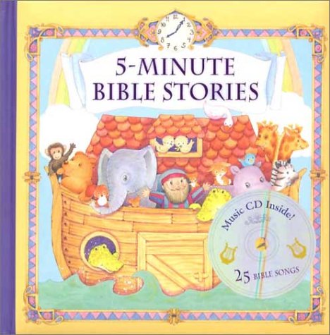 9780785364573: 5-Minute Bible Stories with Music CD