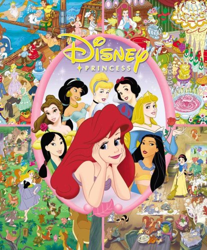 Beispielbild fr Disney Princess: Look and Find zum Verkauf von Wonder Book