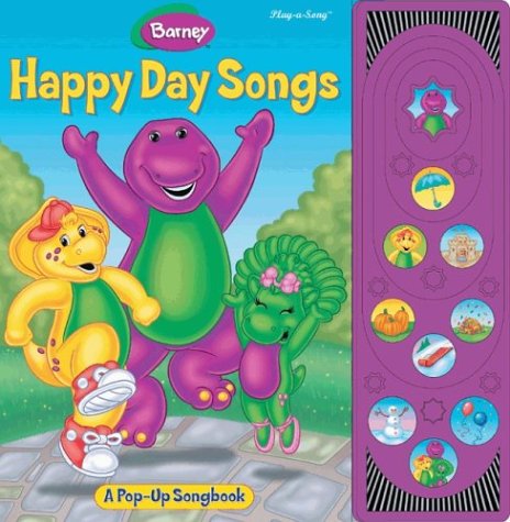 Barney Happy Day Songs (Pop Up Song Book) (9780785384472) by McKee, Darren