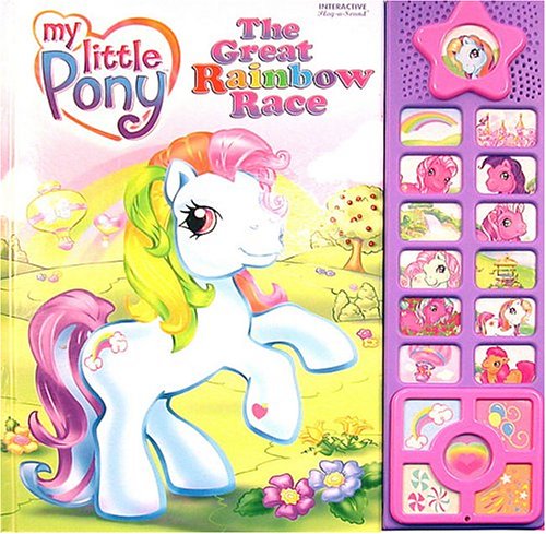 Stock image for My Little Pony: The Great Rainbow Race for sale by GF Books, Inc.