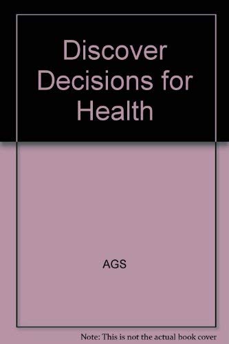 Imagen de archivo de Discover Decisions for Health a la venta por SecondSale