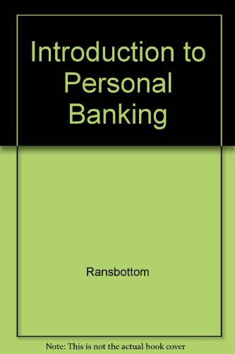 Stock image for Introduction to Personal Banking for sale by Wonder Book